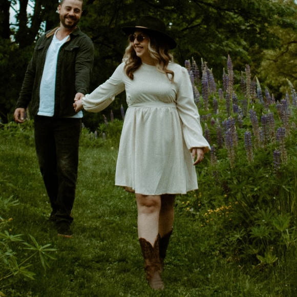 Adorable Cream Dress - Picture 3 of 6